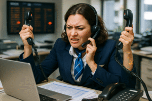 découvrez comment un callbot dédié aux agents d’escale révolutionne la gestion des appels clients et des retards, offrant réactivité et efficacité dans les services aéroportuaires.