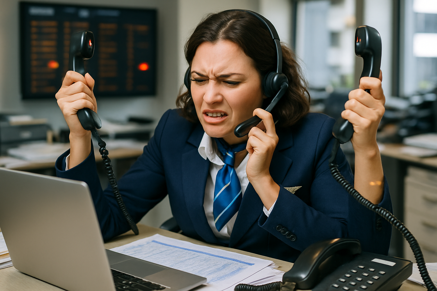 Agent d’escale : un callbot gère appels clients et retards