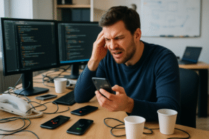découvrez comment un callbot intelligent aide les développeurs mobiles à gérer efficacement les appels internes et les demandes techniques, optimisant ainsi le support et la productivité des équipes.