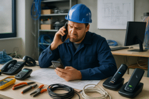 découvrez comment un callbot aide les électriciens du bâtiment à trier efficacement les appels et les urgences, pour une gestion rapide et organisée des interventions.
