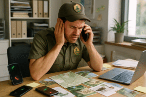 découvrez comment un callbot intelligent aide le gardien de parc naturel à filtrer efficacement les appels des visiteurs, assurant une meilleure gestion et protection de l’environnement.