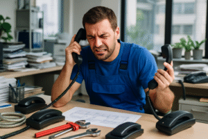 découvrez comment un callbot intelligent réceptionne vos appels pendant que vous êtes sur le terrain. optimisez votre activité de plombier en ne manquant plus aucune opportunité client !
