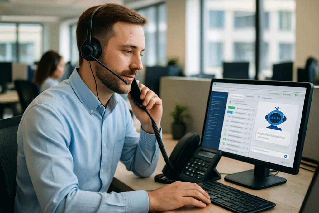 Répondre plus vite au téléphone : l’IA optimise le SLA cible