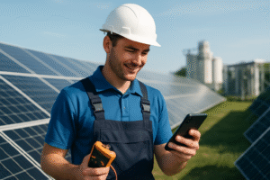 optimisez la gestion des appels clients et des urgences grâce à un callbot dédié aux techniciens enr. découvrez comment l’intelligence artificielle améliore la réactivité et le service client dans le secteur des énergies renouvelables.