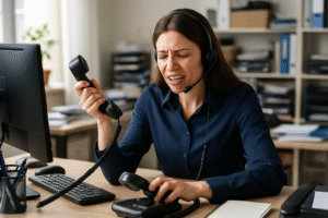 découvrez comment un callbot dédié aux agents de centre d’appel permet de réduire leur surcharge de travail, d’automatiser les tâches répétitives et d’améliorer la satisfaction client.
