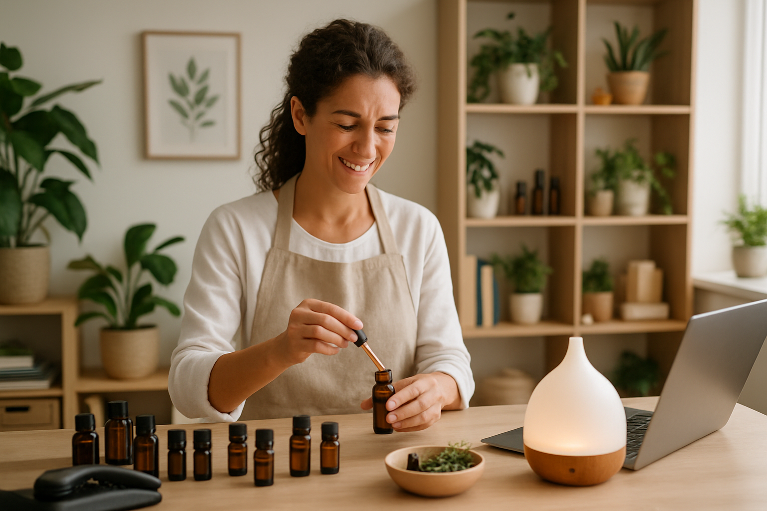 Aromathérapeute : un callbot trie appels et conseils