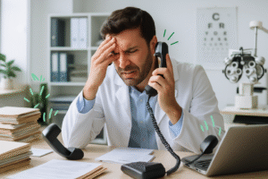 découvrez comment un callbot dédié aux ophtalmologues peut automatiser la prise de rendez-vous et la gestion des appels, libérant ainsi du temps pour votre cabinet et améliorant l'expérience patient.