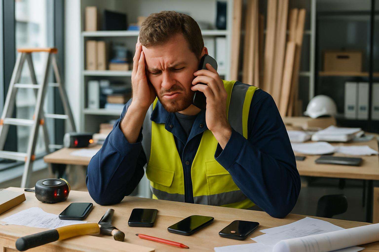 Charpentier : un callbot prend RDV pendant vos découpes