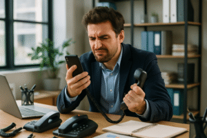 découvrez comment un callbot permet au consultant freelance de filtrer efficacement les appels non liés à sa mission, pour gagner du temps et se concentrer sur l’essentiel.