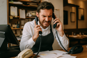 découvrez comment un callbot innovant permet au gérant de restaurant de filtrer et organiser efficacement tous les appels entrants, optimisant ainsi la gestion des réservations et le service client.