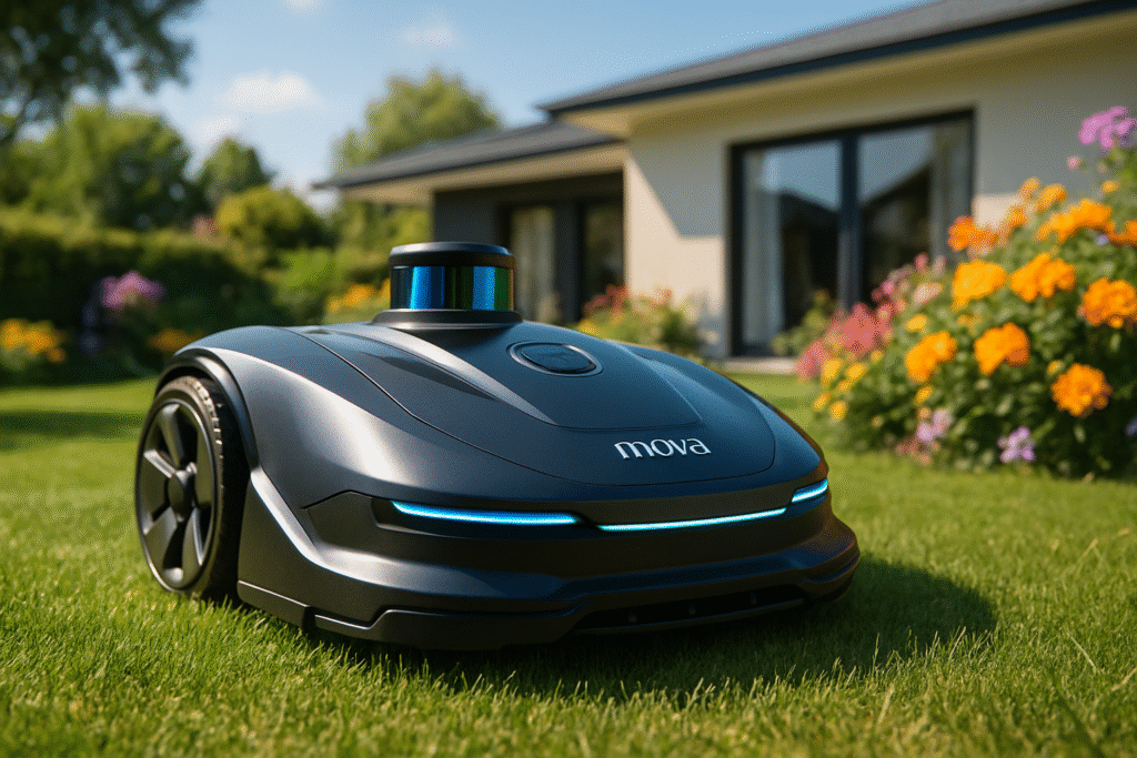 Mova dévoile son robot-tondeuse équipé de technologie LiDAR, le tout à un prix abordable de moins de 1000 €