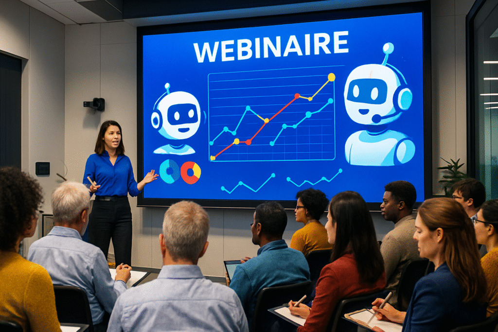 Optimisez votre projet de callbot : Participez au webinaire exclusif de Dydu le 30 septembre !