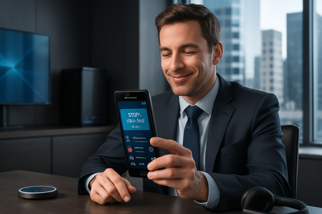 Panasonic présente sa solution ingénieuse et performante pour stopper les appels indésirables