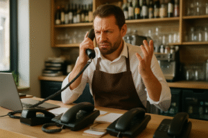 découvrez comment un callbot aide les patrons de bistrot à gérer efficacement les appels de réservation, en triant et priorisant les demandes pour offrir un meilleur service client.