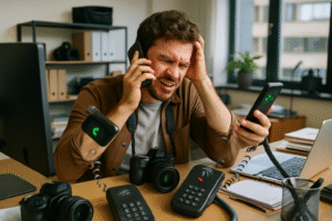 découvrez comment un callbot innovant prend en charge les appels pour votre activité de photographe professionnel et qualifie efficacement vos leads, vous permettant de gagner du temps et d’optimiser votre prospection.