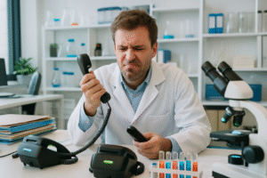 découvrez comment un callbot médical permet d’obtenir des résultats de laboratoire plus rapidement, en automatisant la communication et en améliorant l’efficacité pour les patients et les professionnels de santé.