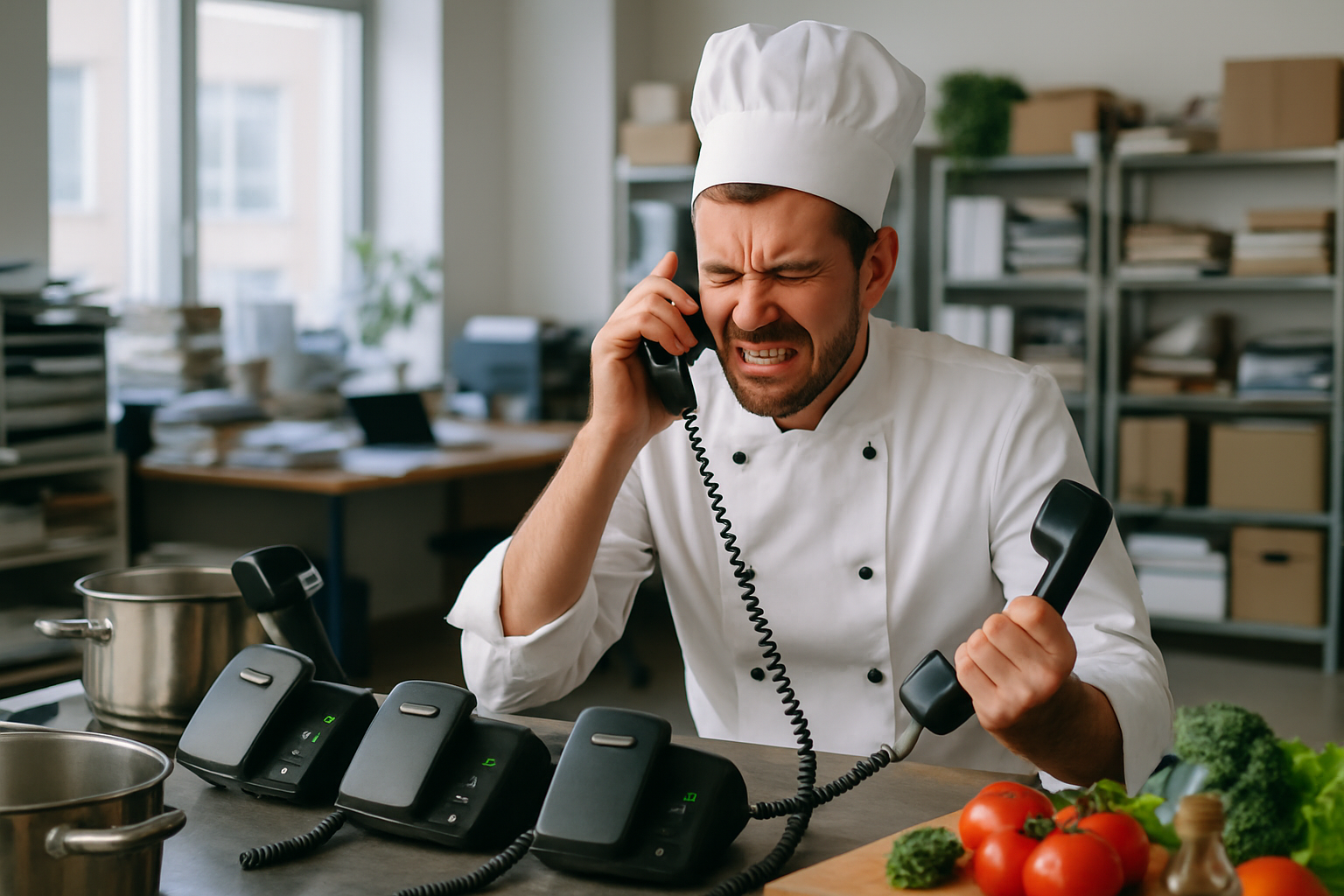 Second de cuisine : un callbot trie appels en cuisine