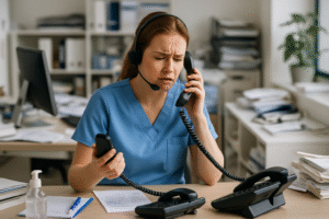 découvrez comment un callbot de télésecrétariat médical assure la gestion efficace des appels et des urgences 24h/24 et 7j/7, améliorant ainsi la réactivité et la qualité du service aux patients.