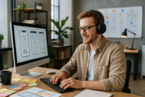 découvrez comment un ux/ui designer conçoit un callbot intelligent pour simplifier la gestion des appels téléphoniques et améliorer l'expérience utilisateur.