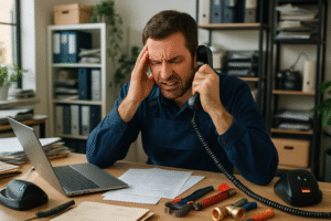gagnez du temps avec un callbot spécialisé en chauffage enr : il filtre et trie automatiquement vos appels de dépannage pour une gestion plus efficace et rapide de vos interventions.