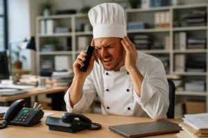 découvrez comment un callbot intelligent aide les chefs de cuisine gastronomique en gérant et triant efficacement les appels de réservation pour optimiser l'accueil et le service client.
