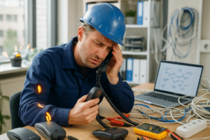 découvrez comment un callbot intelligent aide les électriciens réseau à trier efficacement les appels clients et les incidents, pour une gestion plus rapide et un service amélioré.