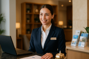 découvrez comment un callbot aide l'employé polyvalent hôtelier à trier efficacement les demandes des clients, améliorant ainsi la gestion et la satisfaction au sein de l'établissement.