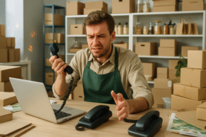 découvrez comment un callbot innovant aide le gérant d'une boutique zéro déchet à trier efficacement les appels clients, améliorer le service et gagner du temps au quotidien.