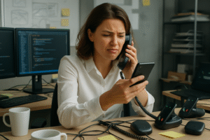 découvrez comment un lead dev front a mis en place un callbot innovant pour filtrer et traiter efficacement les appels techniques, améliorant ainsi la productivité de l'équipe support.