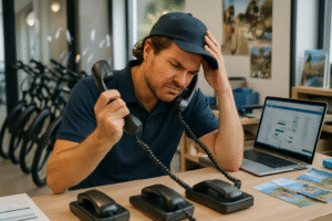 découvrez comment un callbot innovant facilite la gestion des réservations et des appels pour les loueurs de vélos, améliorant le service client et optimisant les processus.