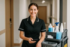 découvrez comment un callbot innovant aide les responsables housekeeping à trier efficacement les appels des chambres, optimisant ainsi la gestion et la satisfaction client dans le secteur hôtelier.