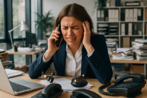 découvrez comment un callbot dédié aide les office managers à centraliser et gérer efficacement tous les appels entrants, optimisant ainsi la productivité et la satisfaction des collaborateurs.