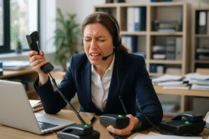 découvrez comment un callbot pour standardiste réduit le temps d’attente au téléphone, améliore l’accueil des appelants et optimise la gestion de vos appels professionnels.