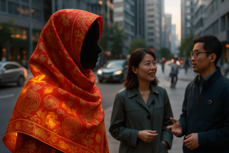 découvrez un tissu chinois innovant qui transforme vos vêtements en assistants vocaux intelligents, capables de comprendre et répondre à vos commandes même dans des environnements bruyants.