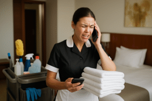 découvrez comment un callbot innovant facilite le tri des appels d’interventions pour les valets de chambre, optimisant la gestion et la réactivité hôtelière.