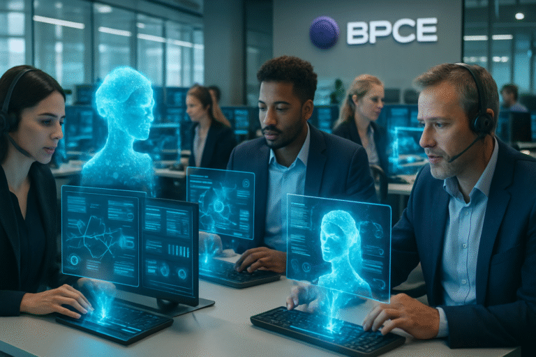 découvrez comment l'ia générative transforme le soutien des conseillers au centre de relation client de la banque bpce, améliorant l'efficacité et la qualité du service bancaire.
