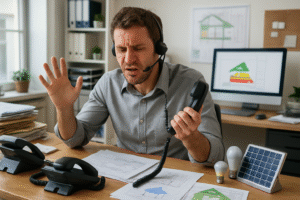 découvrez comment un callbot optimise le tri des appels pour les conseillers en rénovation énergétique, améliorant ainsi l'efficacité et la qualité du service client.