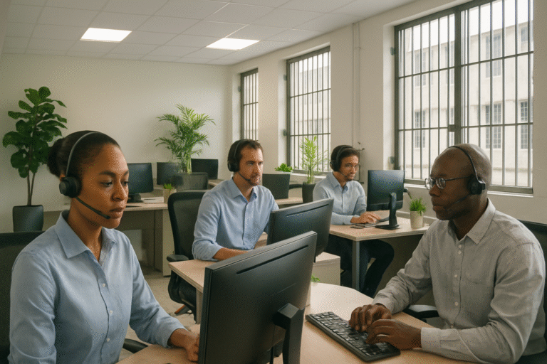 découvrez comment la prison de ducos innove en lançant son premier centre d'appel dédié à la réinsertion, favorisant le retour à la vie active des détenus grâce à des solutions innovantes.