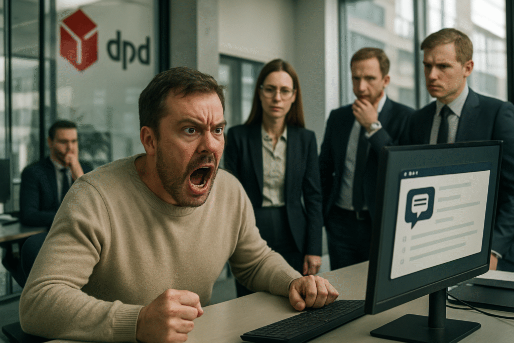 Scandale chez DPD : leur chatbot dérape et insulte un client, l’IA suspendue dans l’urgence