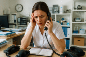 découvrez un callbot innovant conçu pour les assistantes médicales, optimisant la réception des appels et améliorant la gestion des rendez-vous médicaux.