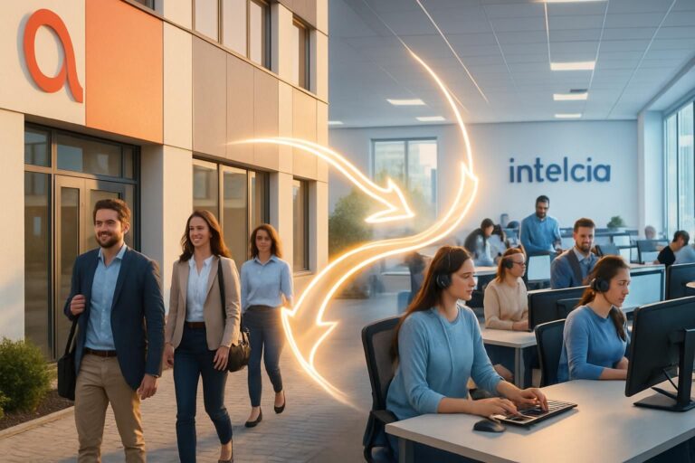 altice cède ses centres d'appels à intelcia, marquant une nouvelle étape dans sa stratégie de gestion externalisée des services client.