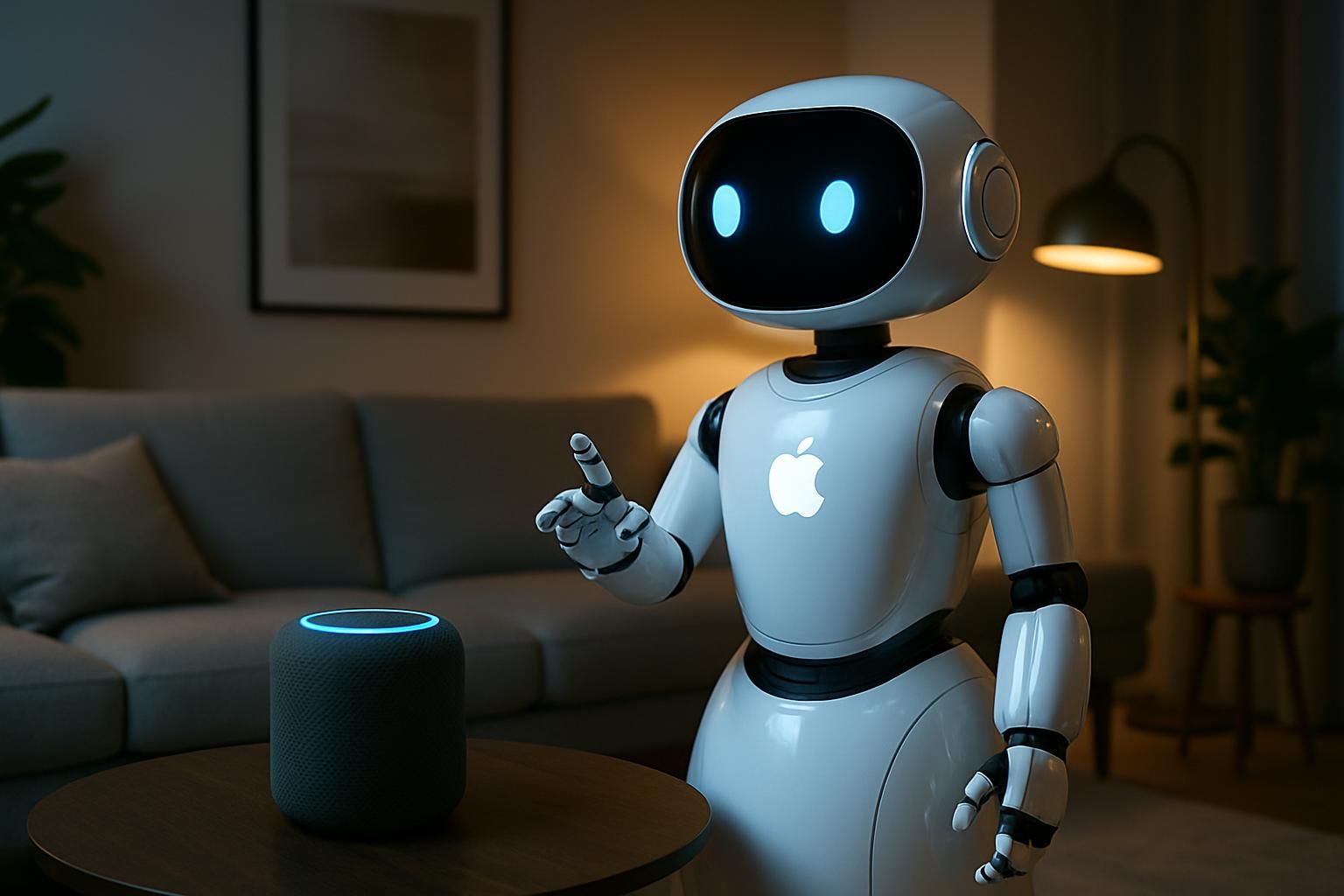 découvrez comment apple transforme votre salon avec des robots domestiques intelligents, alliant innovation et confort pour une maison connectée et futuriste.