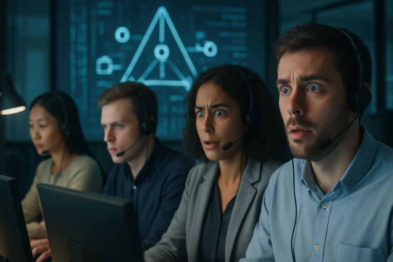 découvrez comment l'intelligence artificielle transforme les centres d'appels en prenant la parole à votre insu, entre innovation technologique et enjeux éthiques.