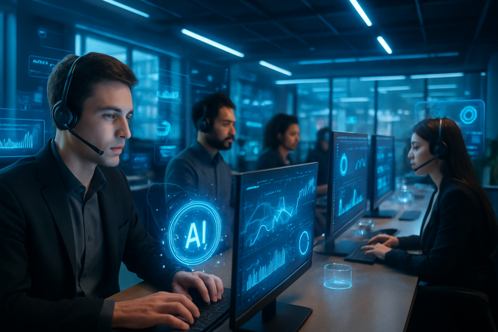 Comment l&rsquo;IA révolutionne la téléphonie B2B pour booster par deux les performances des centres d&rsquo;appels