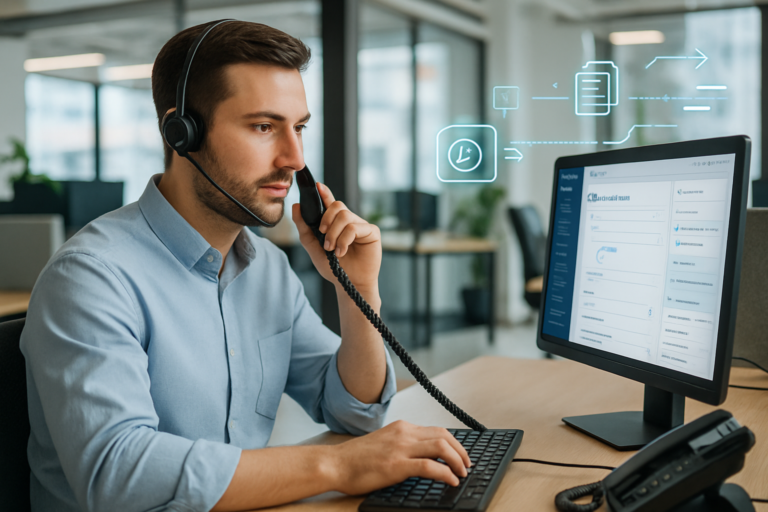 découvrez comment notre ia innovante collecte vos documents par téléphone avant votre rendez-vous et les archive rapidement pour un gain de temps optimal.