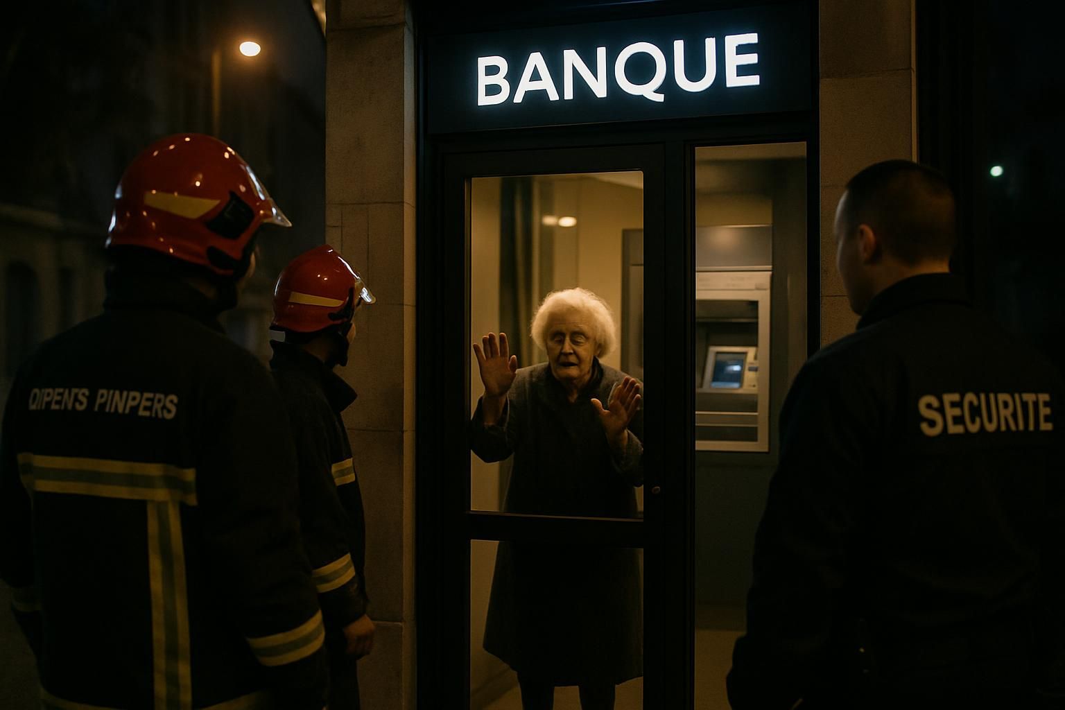 découvrez le récit poignant d'une octogénaire privée de téléphone, coincée dans un sas bancaire, et son calvaire inattendu qui soulève des questions sur l'accessibilité et la solitude.