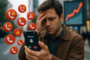 Record historique : Explosion des appels indésirables et du spam téléphonique !
