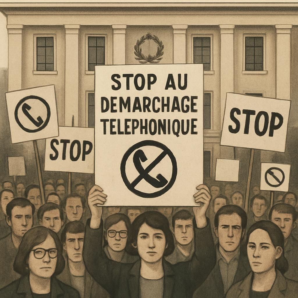 découvrez la mobilisation massive avec plus de 60 000 voix unies pour dire non au démarchage téléphonique invasif et protéger votre tranquillité.
