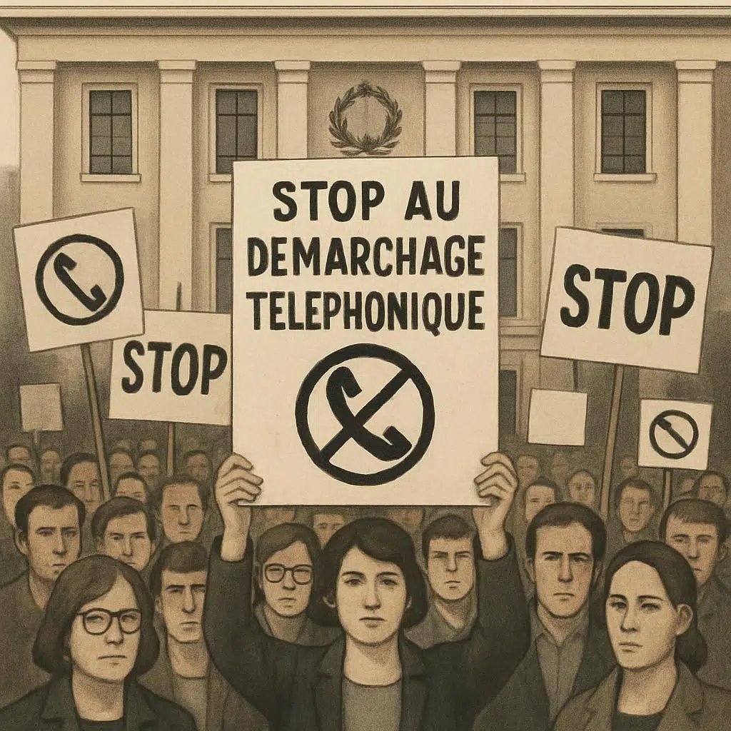 découvrez la mobilisation massive avec plus de 60 000 voix unies pour dire non au démarchage téléphonique invasif et protéger votre tranquillité.