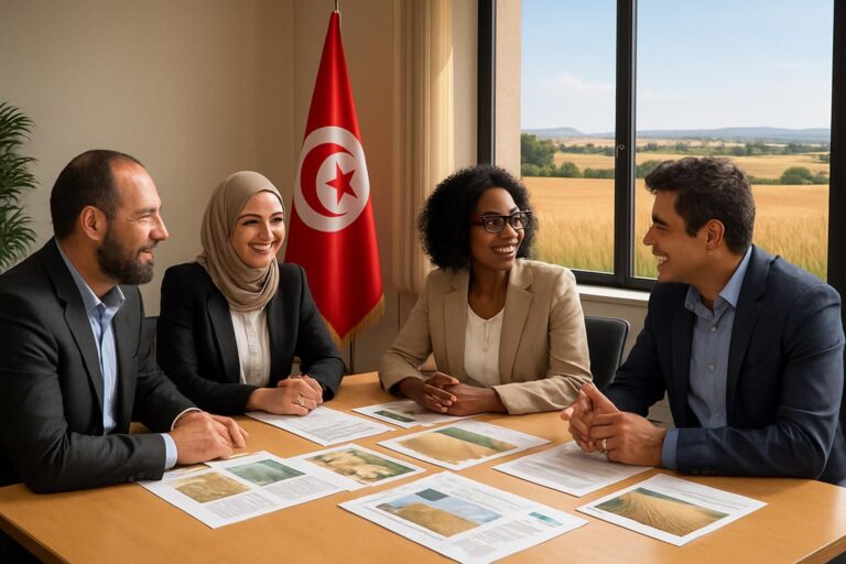 la tunisie lance un appel d'offres pour l'achat de 100 000 tonnes de blé tendre, suscitant un vif intérêt avec plusieurs propositions reçues.
